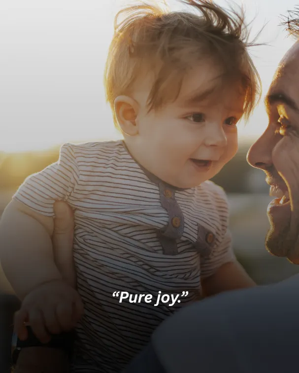 Pure joy.