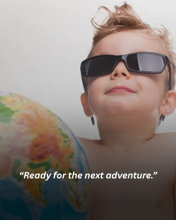 Ready for the next adventure.