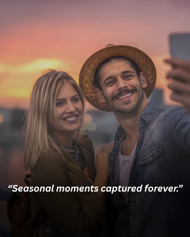 Seasonal moments captured forever.