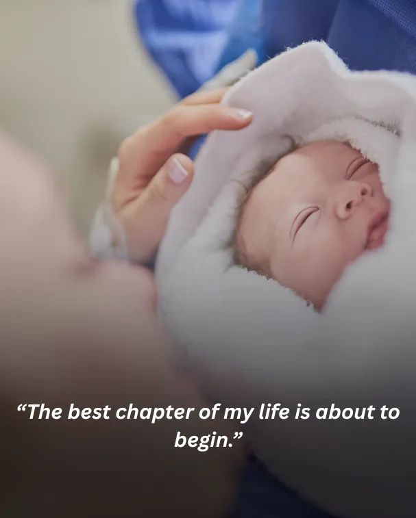 The best chapter of my life is about to begin.