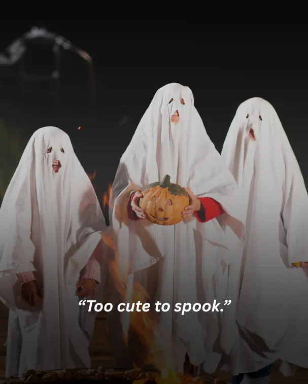 Too cute to spook.