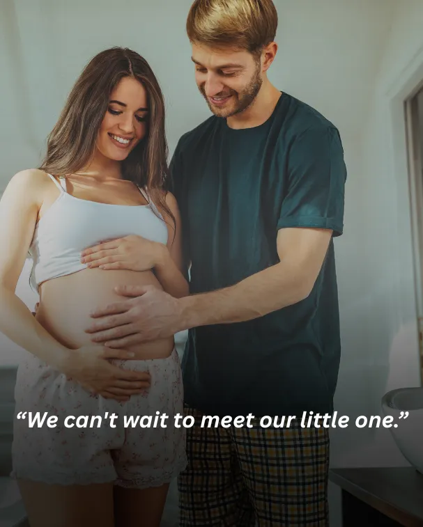 We can't wait to meet our little one.