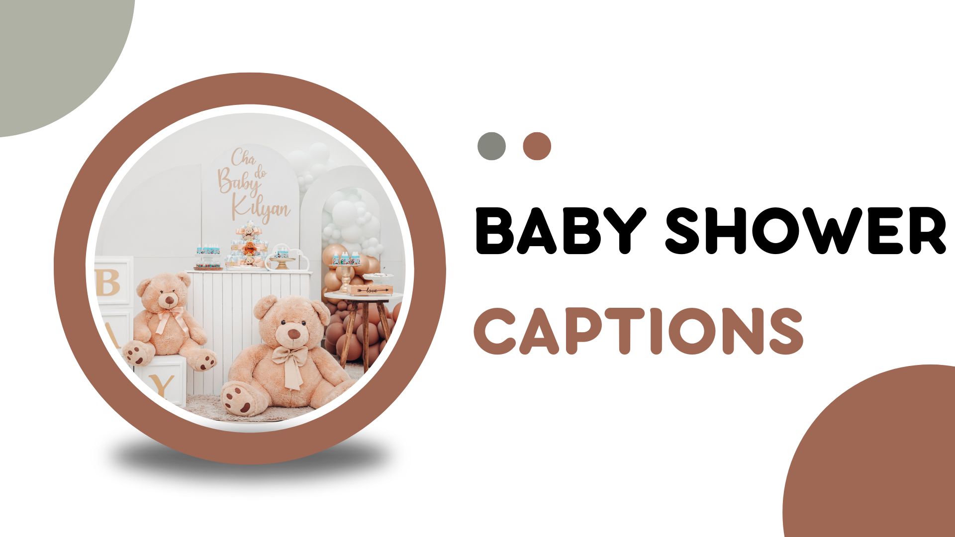 baby shower captions