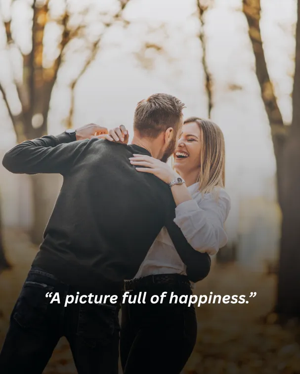 A picture full of happiness.
