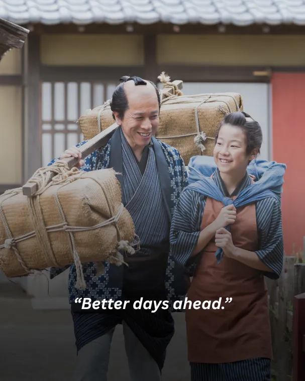 Better days ahead.
