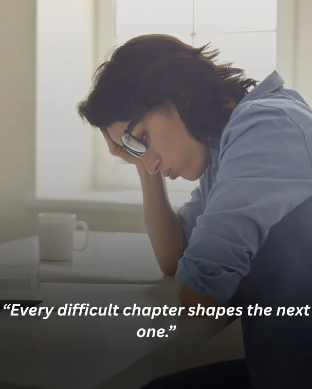 Every difficult chapter shapes the next one.