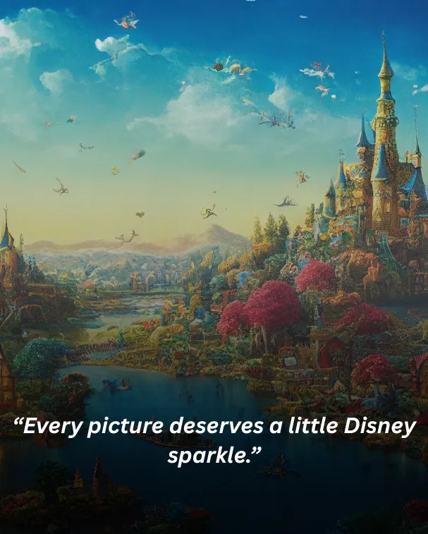 Every picture deserves a little Disney sparkle.