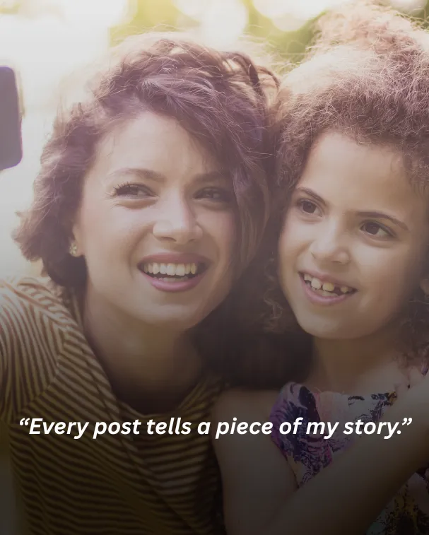 Every post tells a piece of my story.