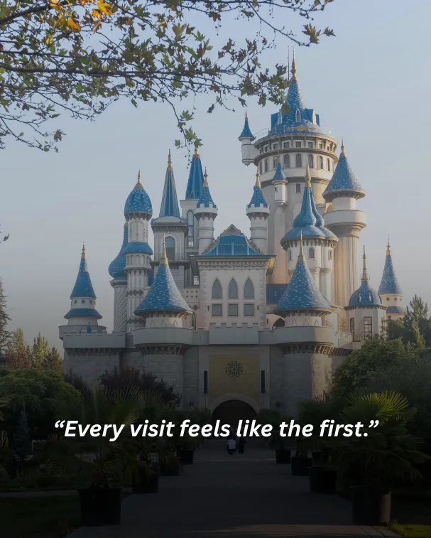 Every visit feels like the first.