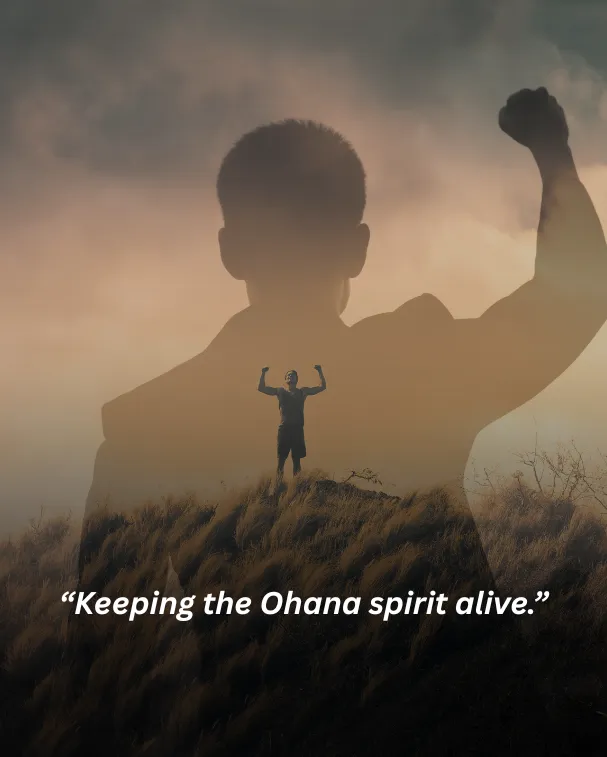 Keeping the Ohana spirit alive.