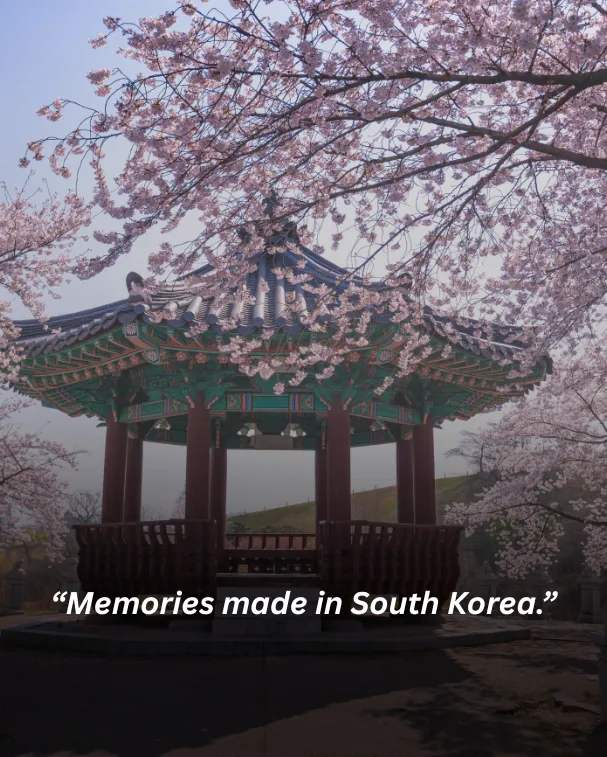 Memories made in South Korea.